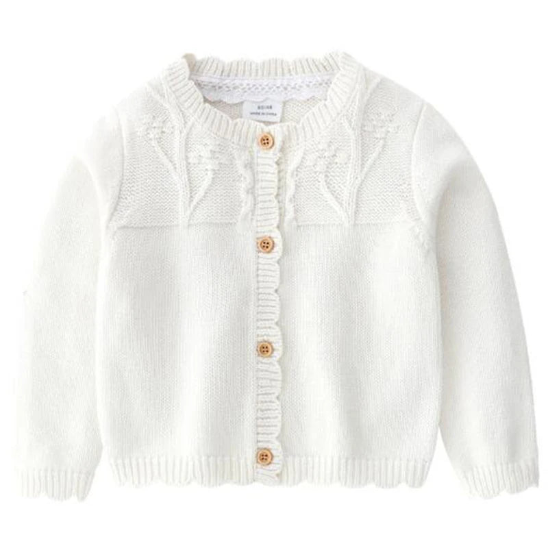 Kids Knitted Cardigan Jacket for Boys and Girls back view
