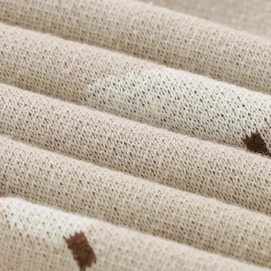 Cotton Knit Baby Blanket, product view 4
