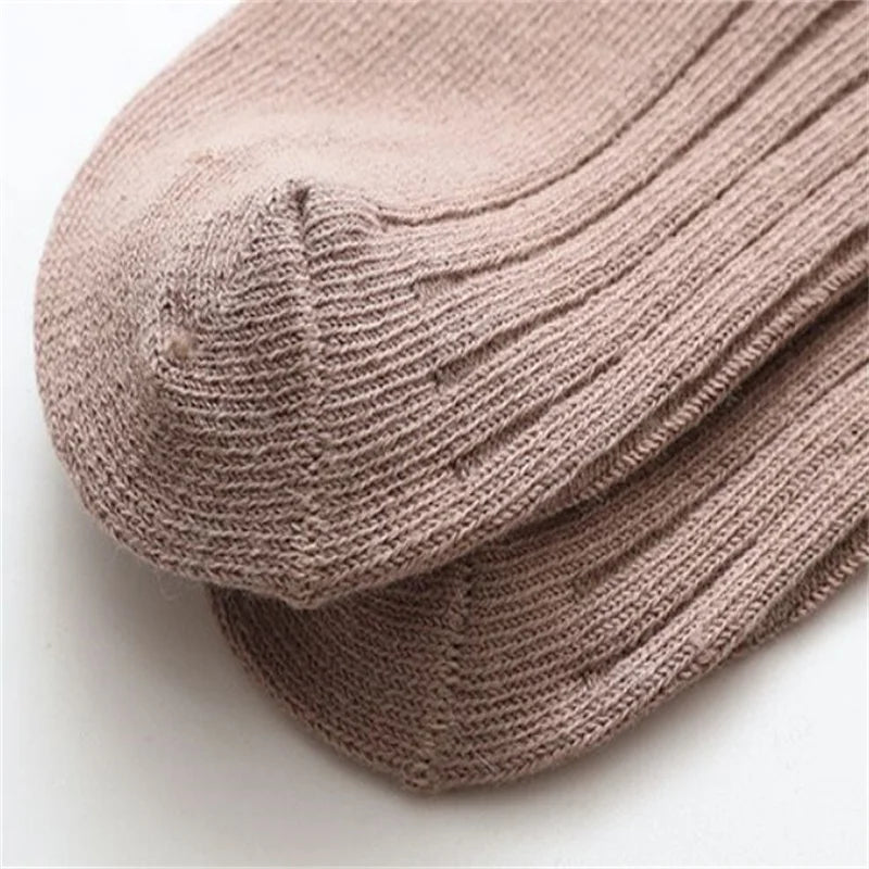 Ribbed Everyday Sock Set – 5 Pairs - Earthy Neutrals