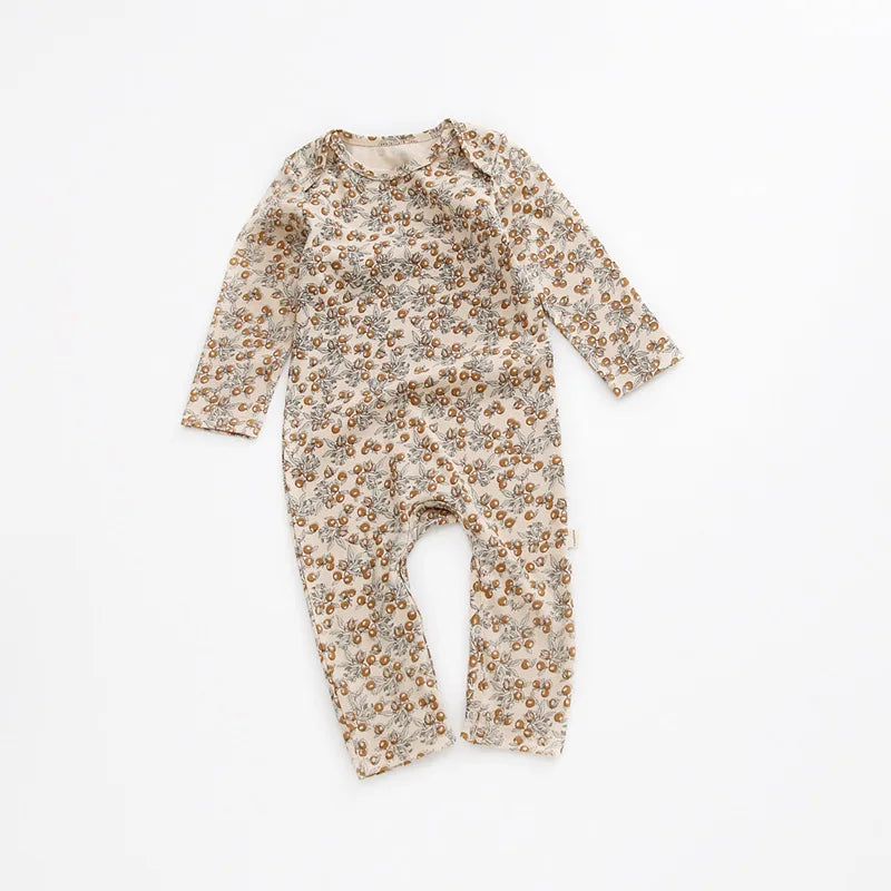 Spring Print Cotton Romper, product view 8