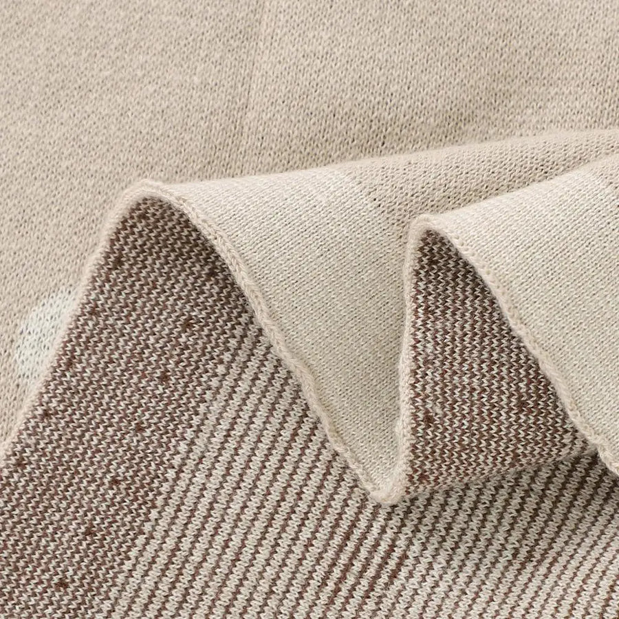 Cotton Knit Baby Blanket, product view 6