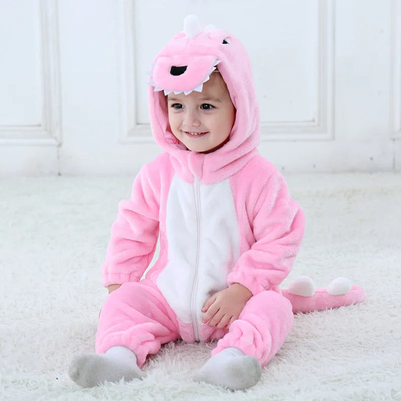 Atelier Violette Dino Plush Romper Costume