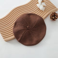 Cotton Knit Baby Beret