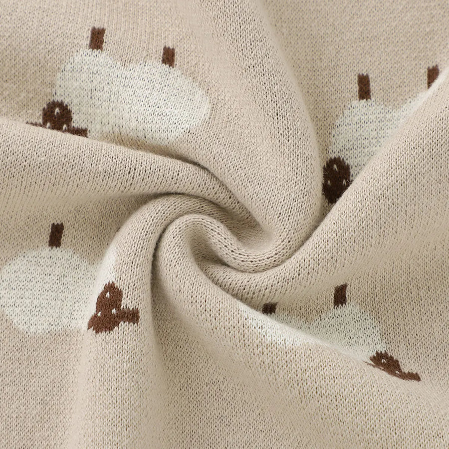 Cotton Knit Baby Blanket, product view 10