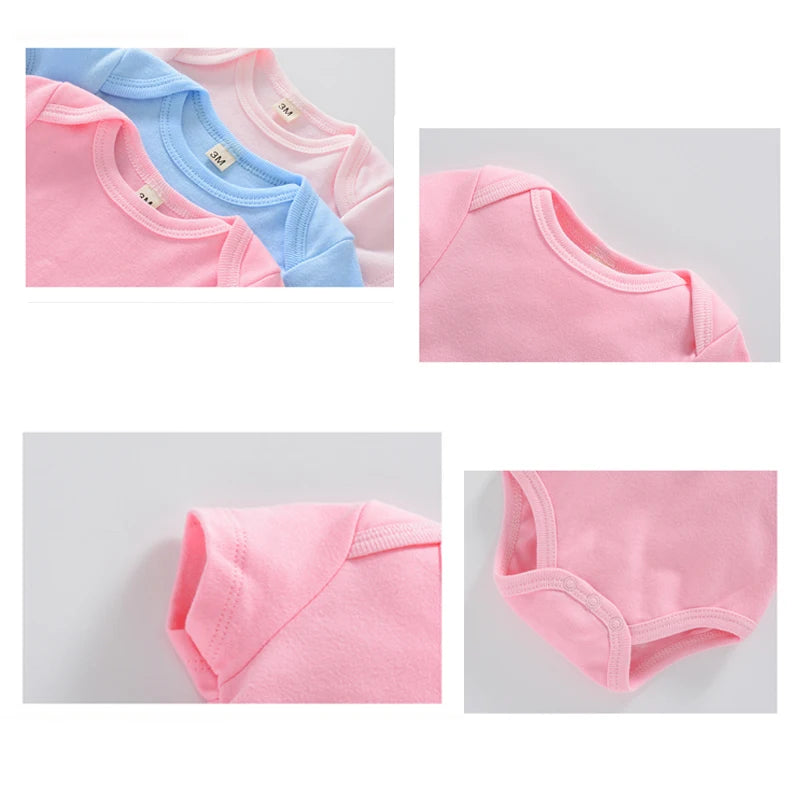 Baby Bodysuit Set in Solid Colors by GentleNest