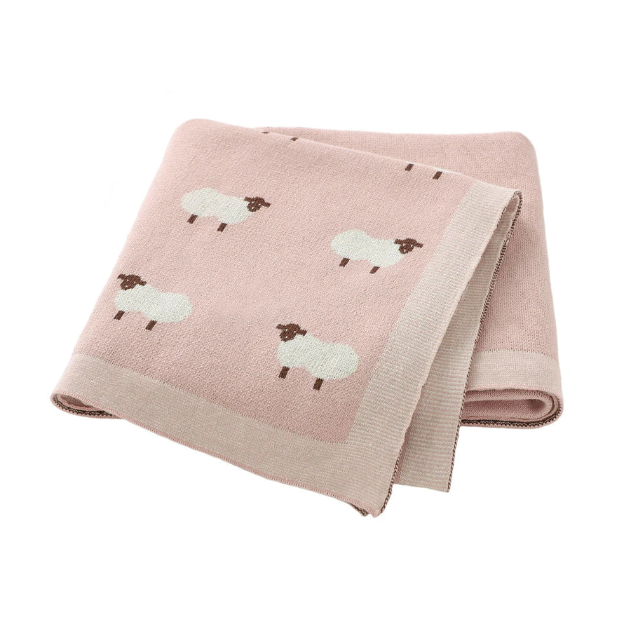 Cotton Knit Baby Blanket, product view 15