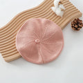Cotton Knit Baby Beret