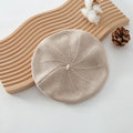 Cotton Knit Baby Beret