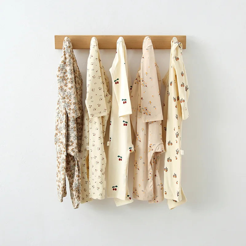 Spring Print Cotton Romper, product view 2
