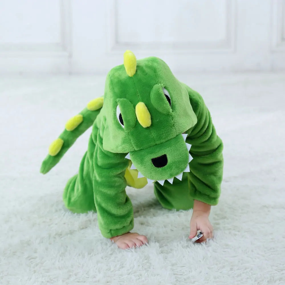 Atelier Violette Dino Plush Romper Costume