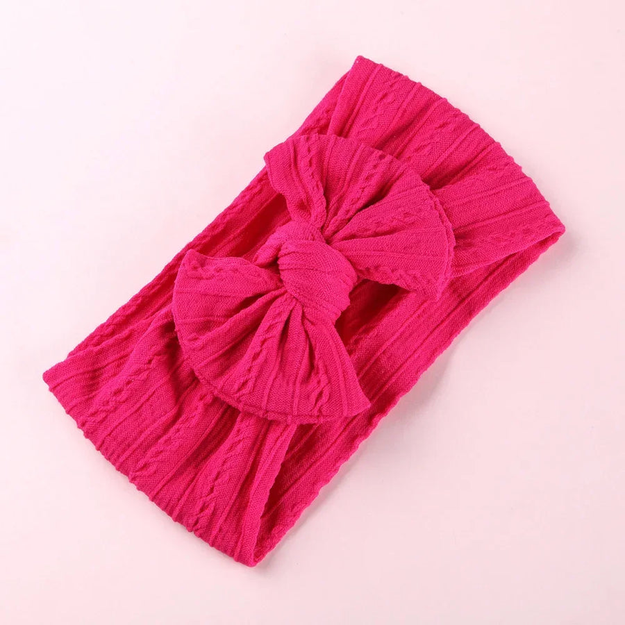 Jacquard Bow Tie Headband, product view 9