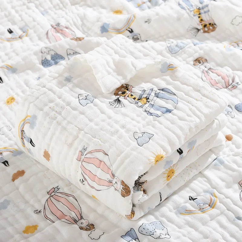 Cloud Six-Layer Muslin Blanket