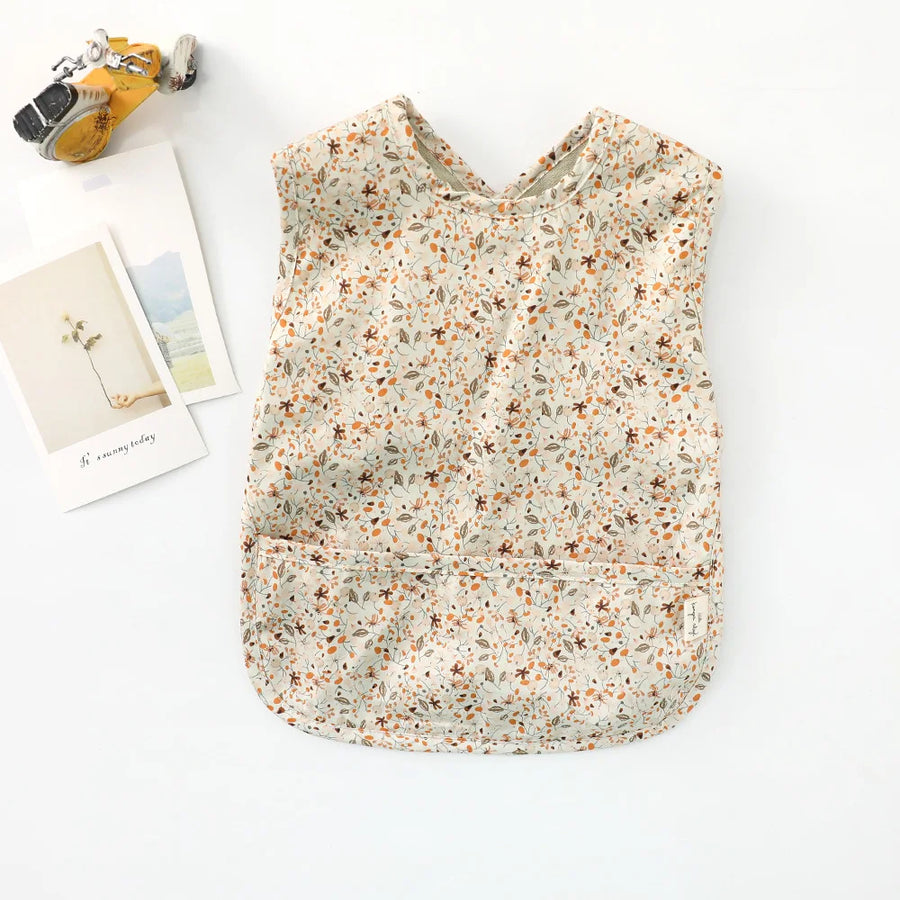 Floral Waterproof Baby Bib, product view 8