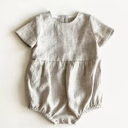 Traditional Cotton Baby Romper
