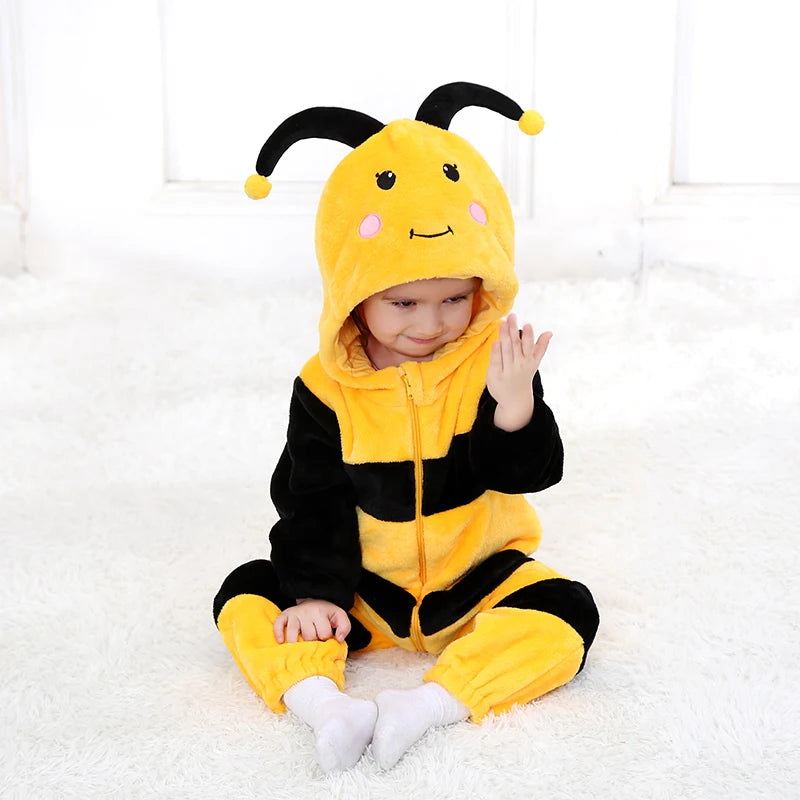 Maison Rosalie Plush Hooded Romper Costume