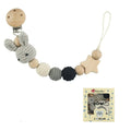 Crochet Animal Pacifier Clip