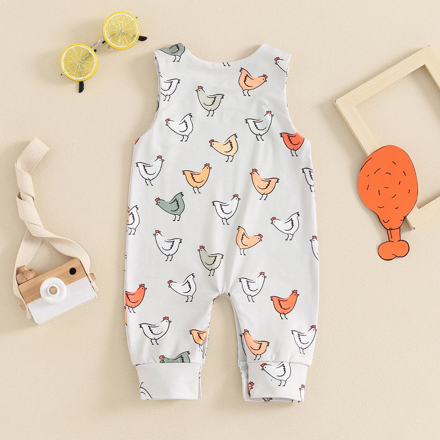 Hen Parade Summer Romper, product view 3