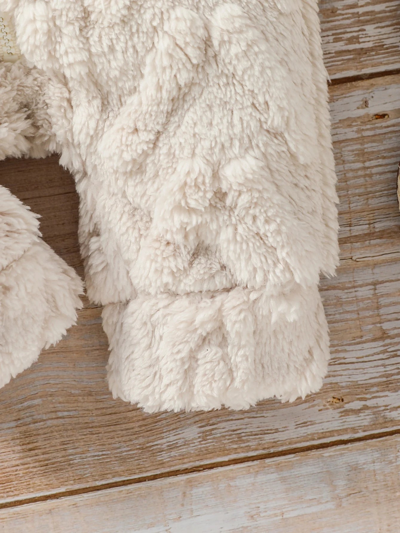 Cloud Bear Plush Winter Romper