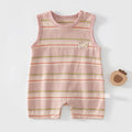 Summer Sleeveless Striped Baby Romper