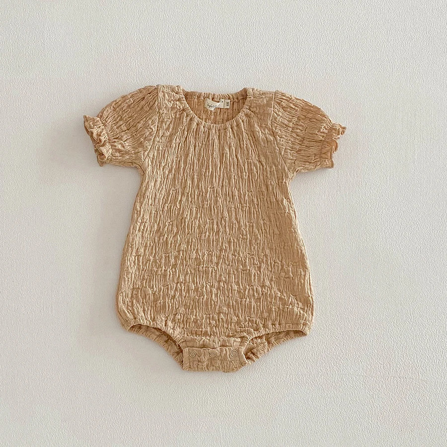 Wrinkle Puff Sleeve Bodysuit, product view 7