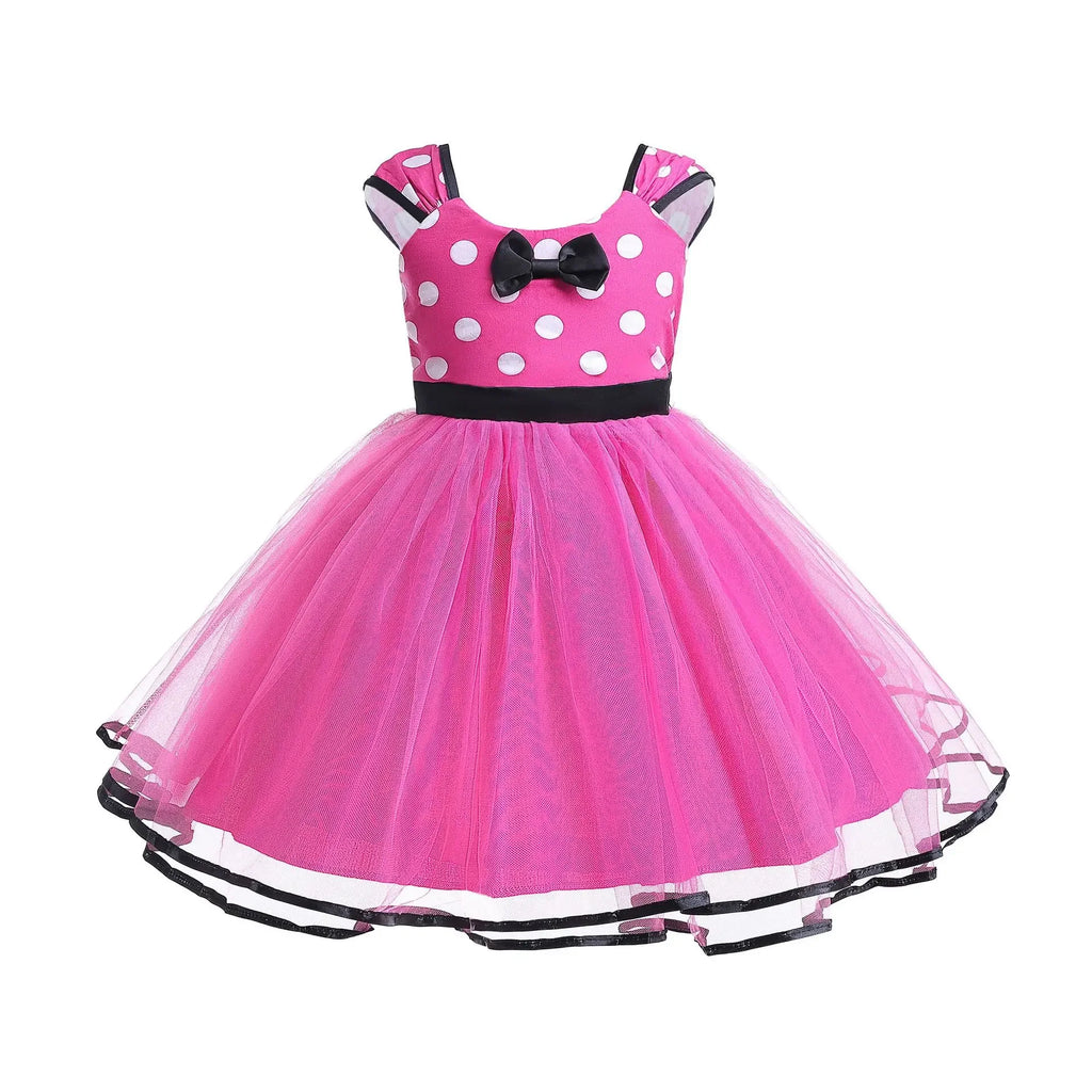 Chérie Lucienne Polka Dot Bow Costume Set