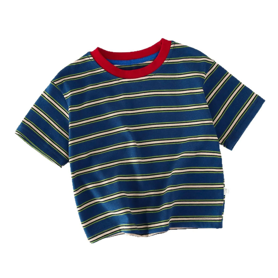 Lucien Summer Stripe Tee, detail 4