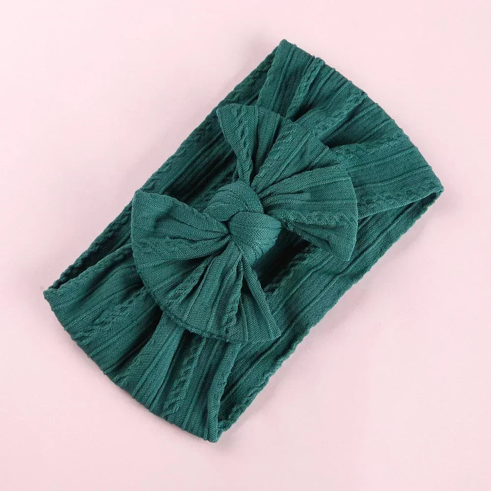 Jacquard Bow Tie Headband