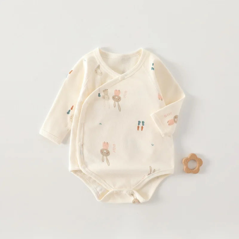 Soft Cotton Long Sleeve Bodysuit, product view 4