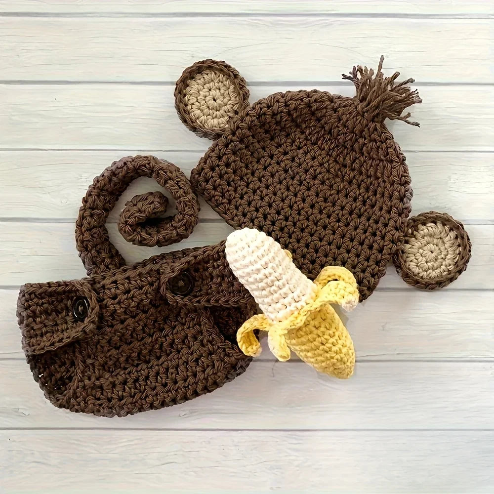 Belle Sophie Monkey Knit Costume Set