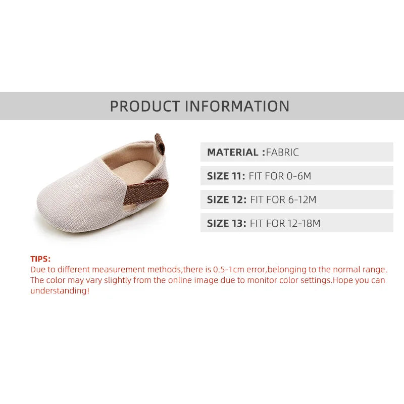 Soft Cotton Baby Shoes