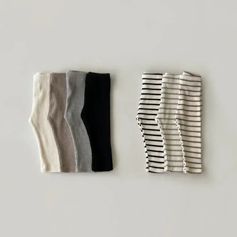 Striped Skinny Leggings Pants, product view 2