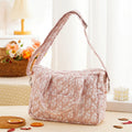Quilted Multi-Functional Diaper Bag