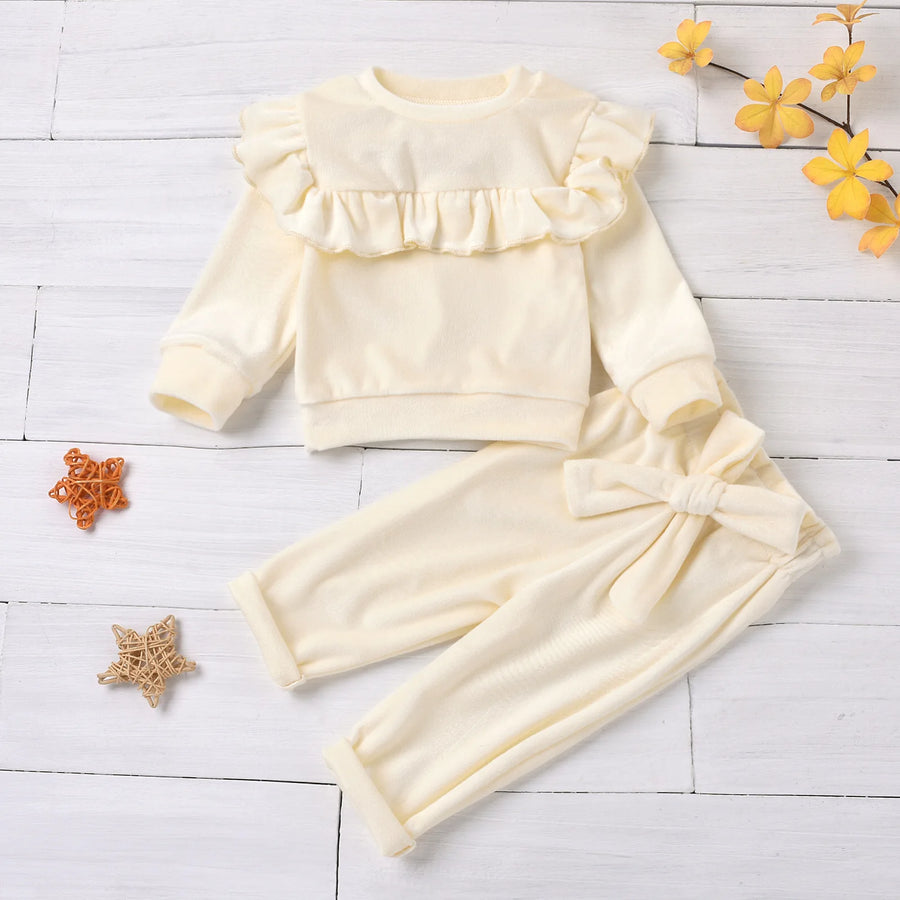 Soft Knit Pullover & Pants Set, product view 7