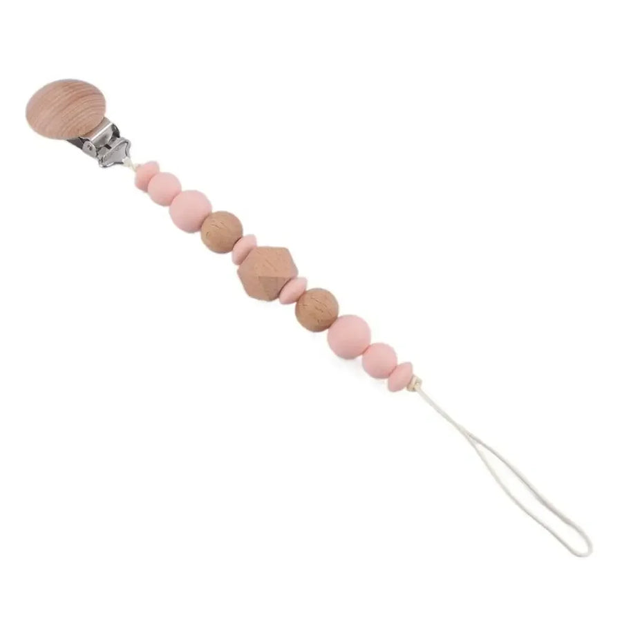 Octagonal Bead Pacifier Clip, product view 14