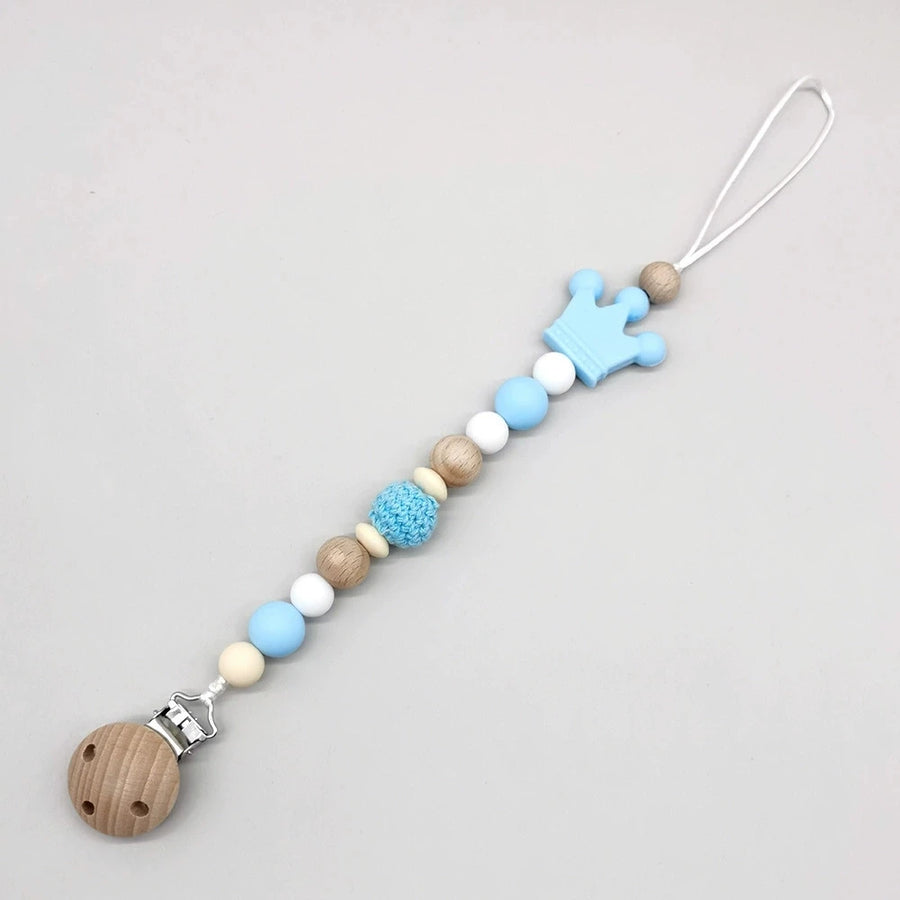 Wooden Bead Pacifier Clip, product view 11