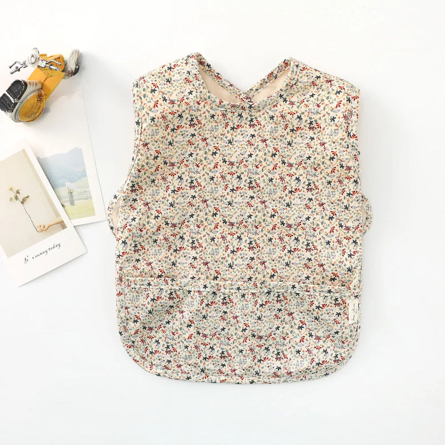 Floral Waterproof Baby Bib, product view 9