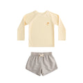 Printed Long Sleeve Swimwear Set for Toddlers