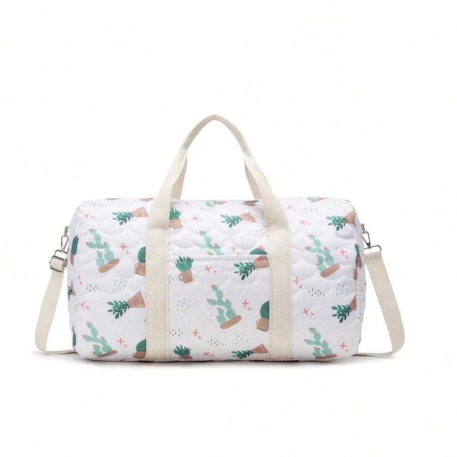 Embroidered Large Capacity Diaper Bag, product view 13
