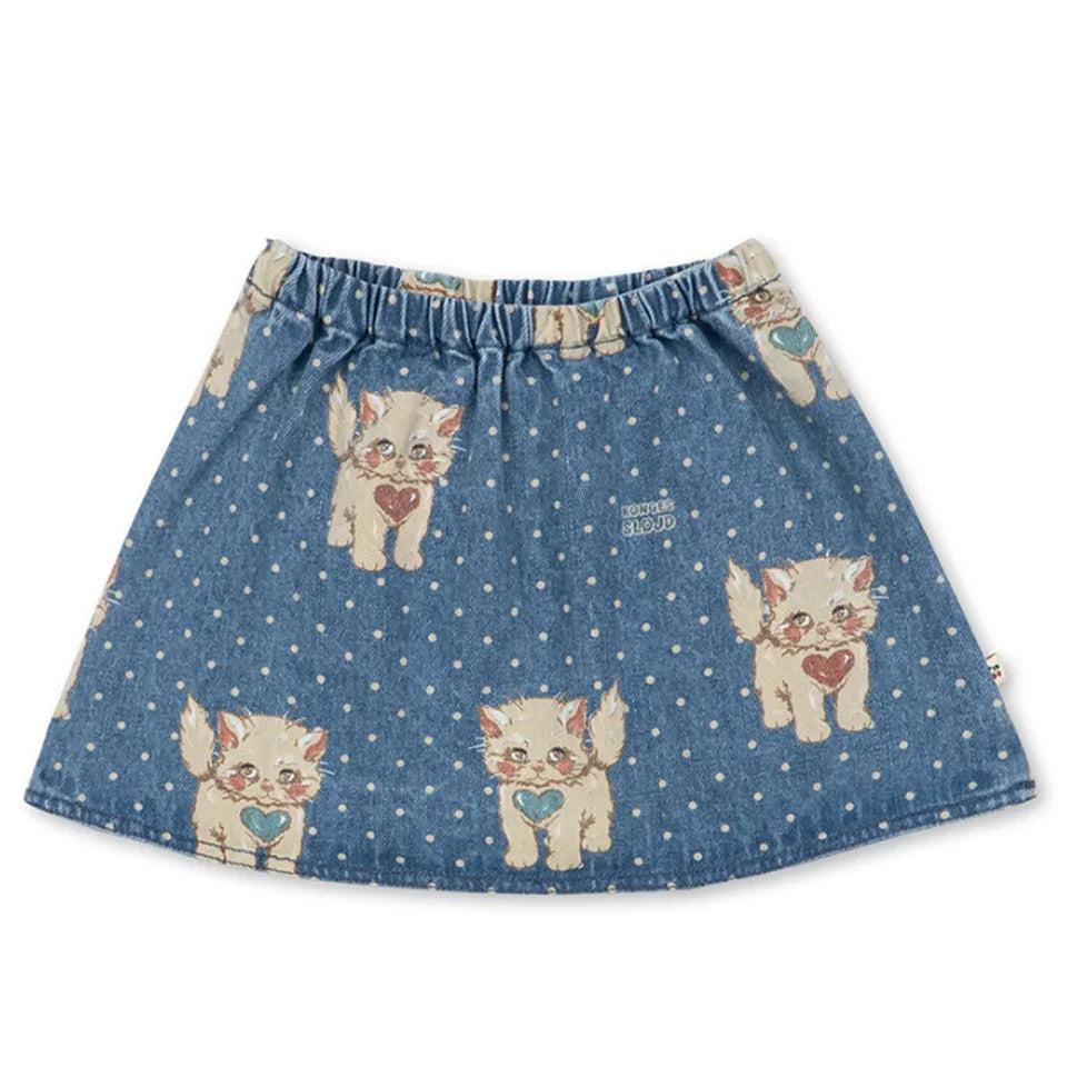 Petit Denim Marcel Bear Skirt – product view