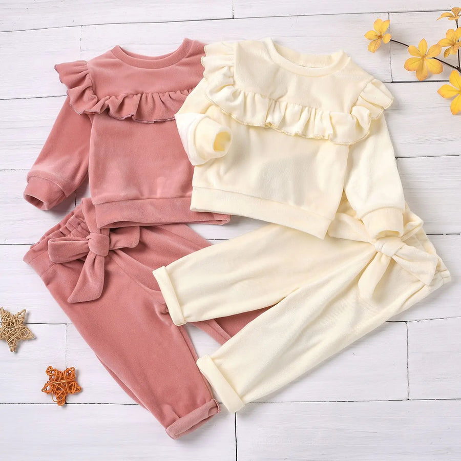 Soft Knit Pullover & Pants Set, product view
