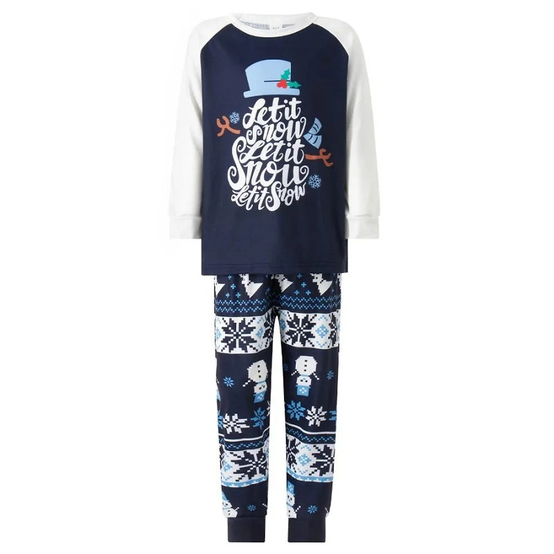 Snowman Fair Isle Family Christmas Pajamas
