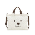 Large Capacity Diaper Bag in Beige