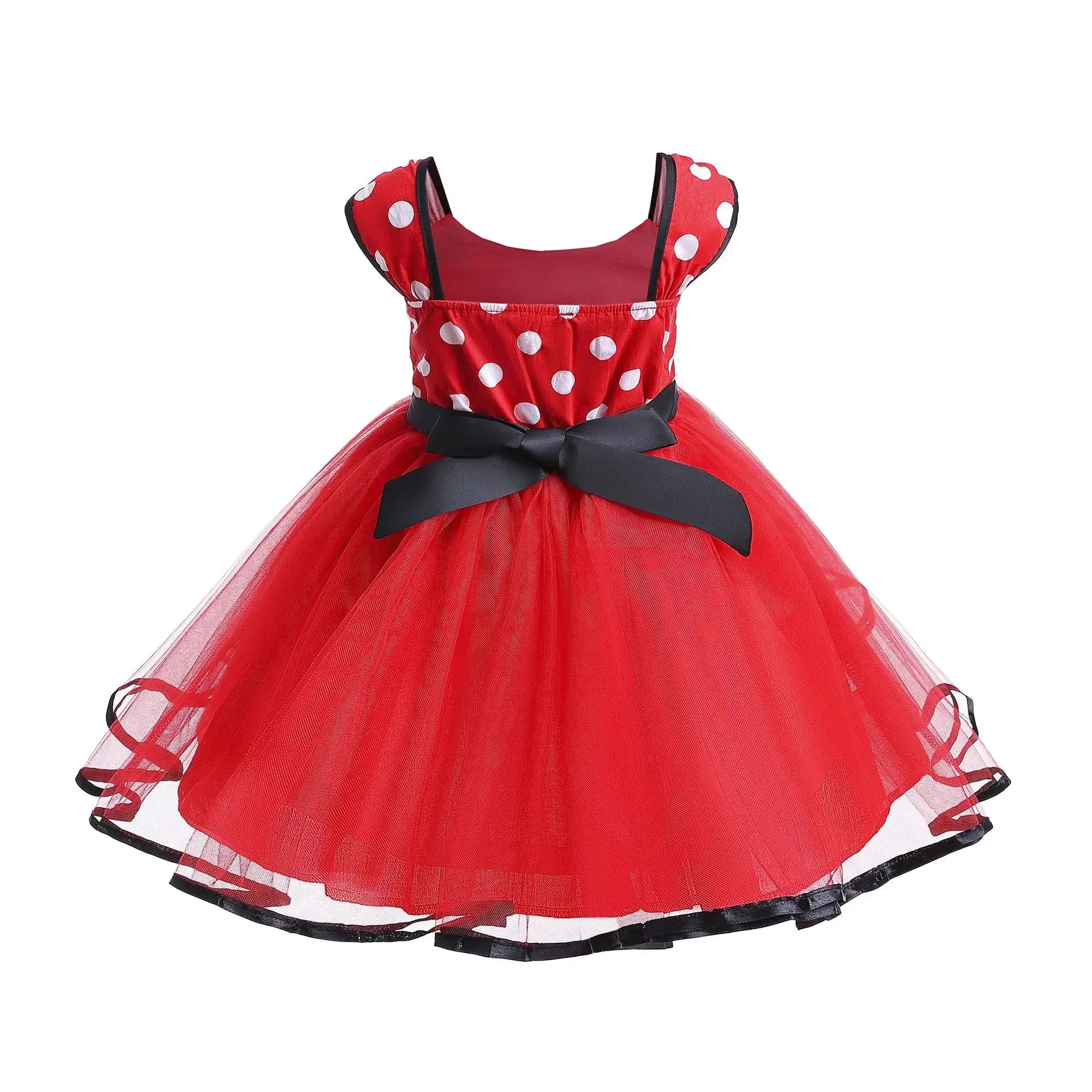 Chérie Lucienne Polka Dot Bow Costume Set
