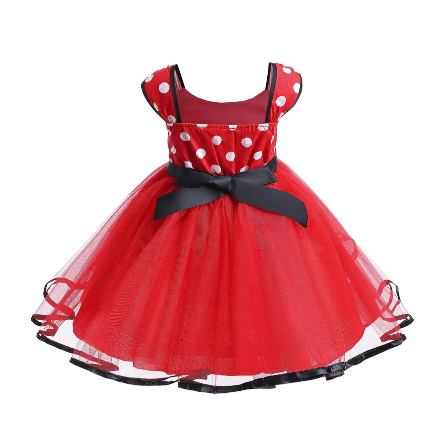 Polka Dot Bow Party Costume Set for Kids