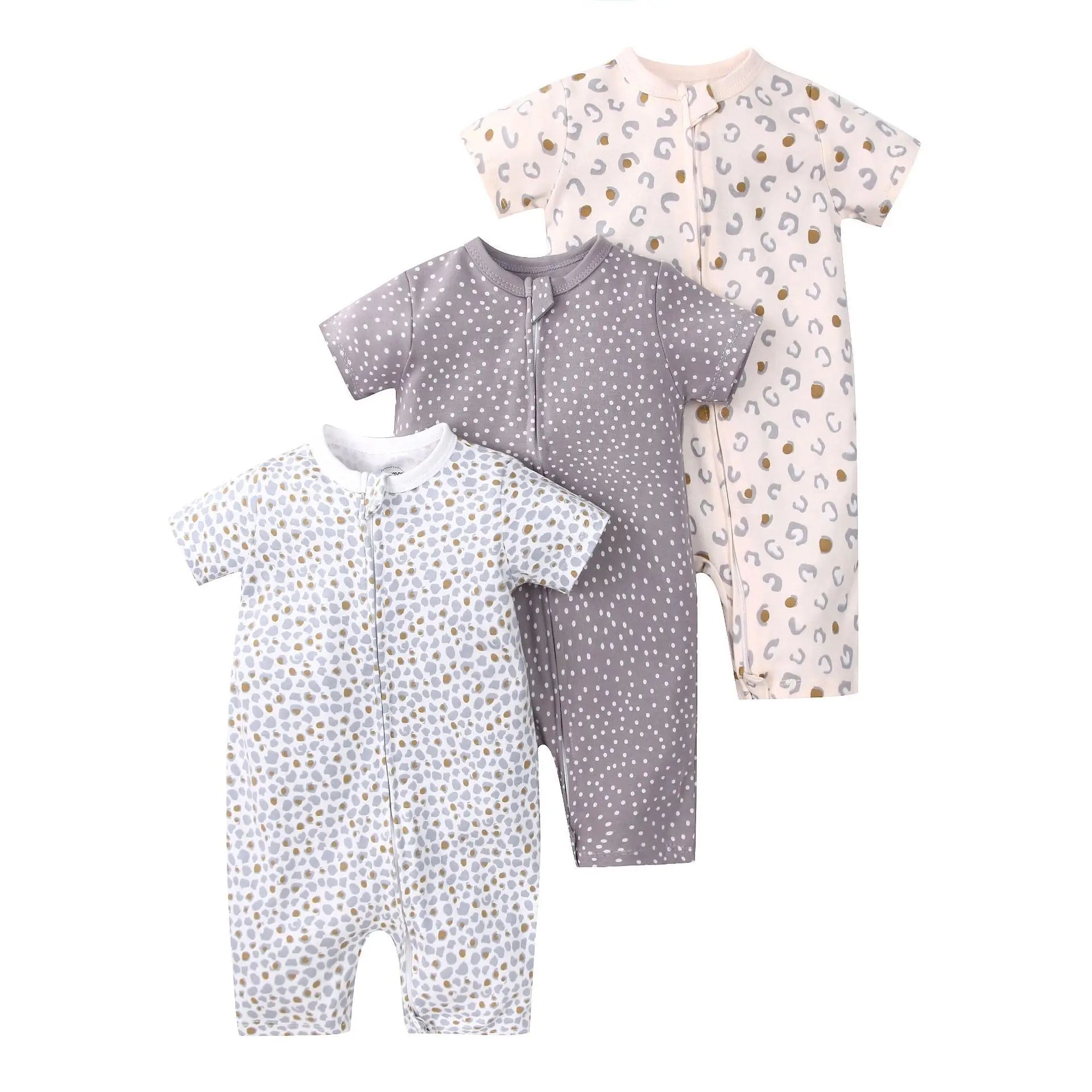 Everyday Cotton Romper Set (3-Pack)