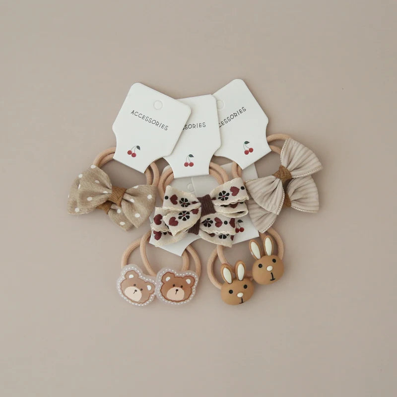 Petite Camille Plaid Hair Accessory Set