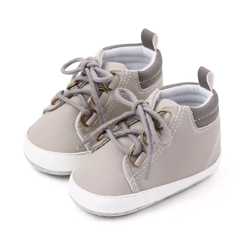 Soft Cotton Baby Shoe Set