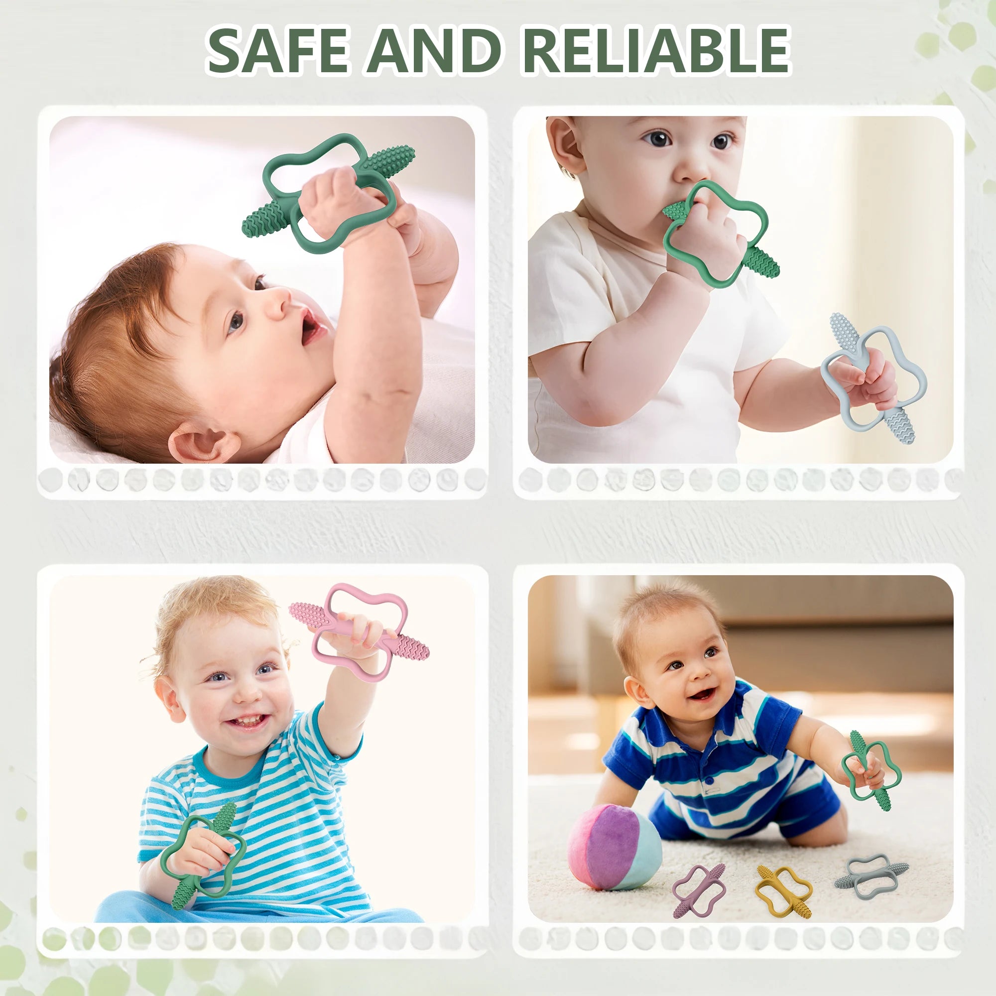 Easy-Grip Silicone Teether