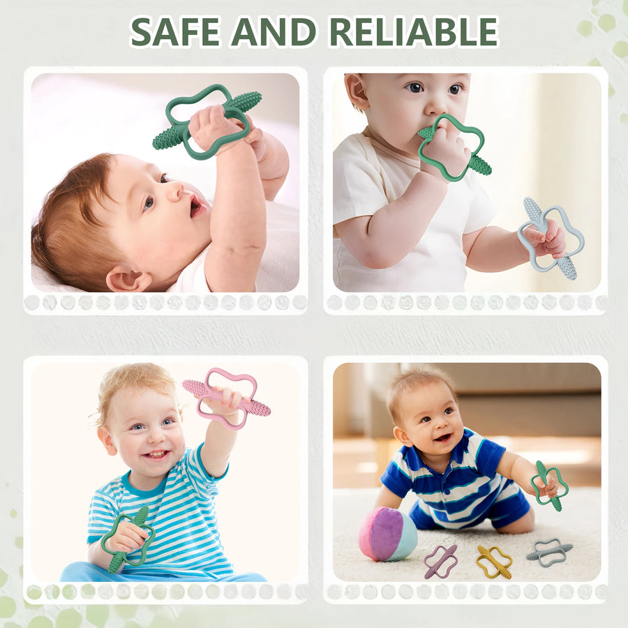 Easy-Grip Silicone Teether, product view 6