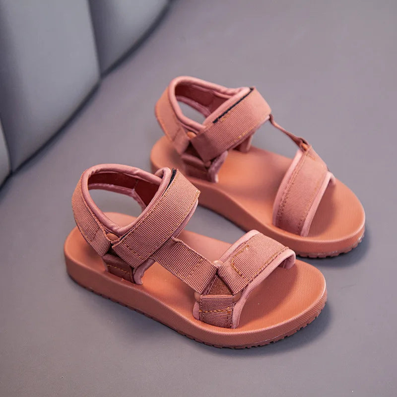 Pair of black open-toe sport sandals